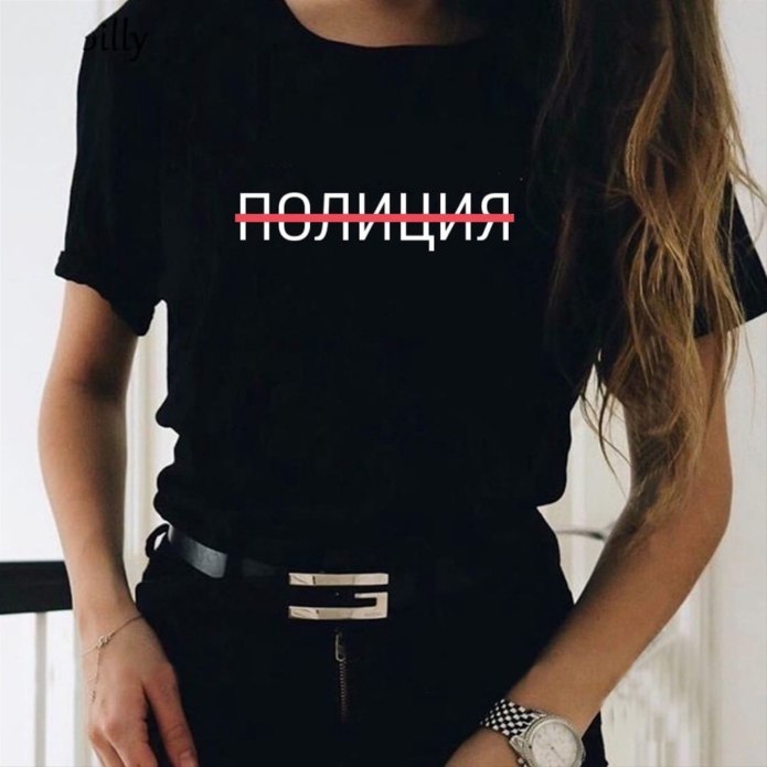 Модные надписи на футболках