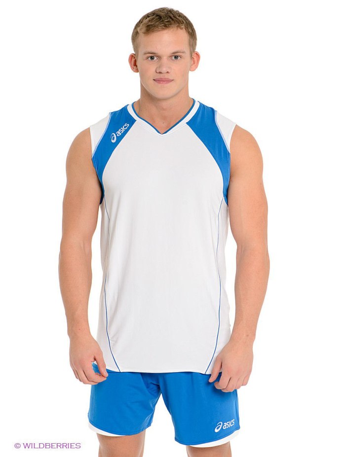 Костюм белый ASICS Volleyball мужской