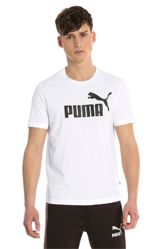 Футболка Puma ESS small logo Tee White-White