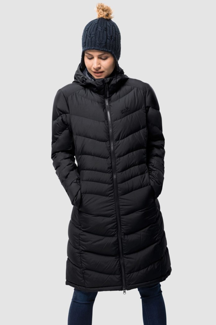 Пальто пуховое женское Jack Wolfskin Crystal Palace