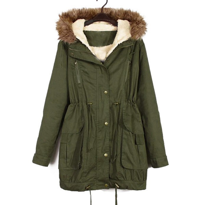 Парка Dstrezzed Hooded Parka Army Green
