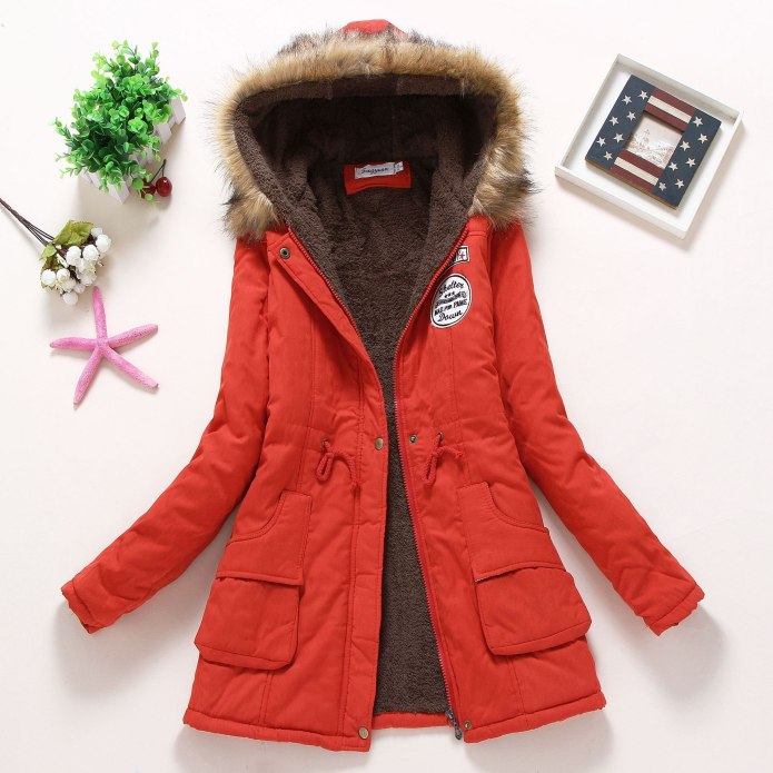 Greller 2022 New Plus Size 6xl warm fur lining long Parkas Winter Jacket women's Clothing Medium Hooded long Winter Coat women