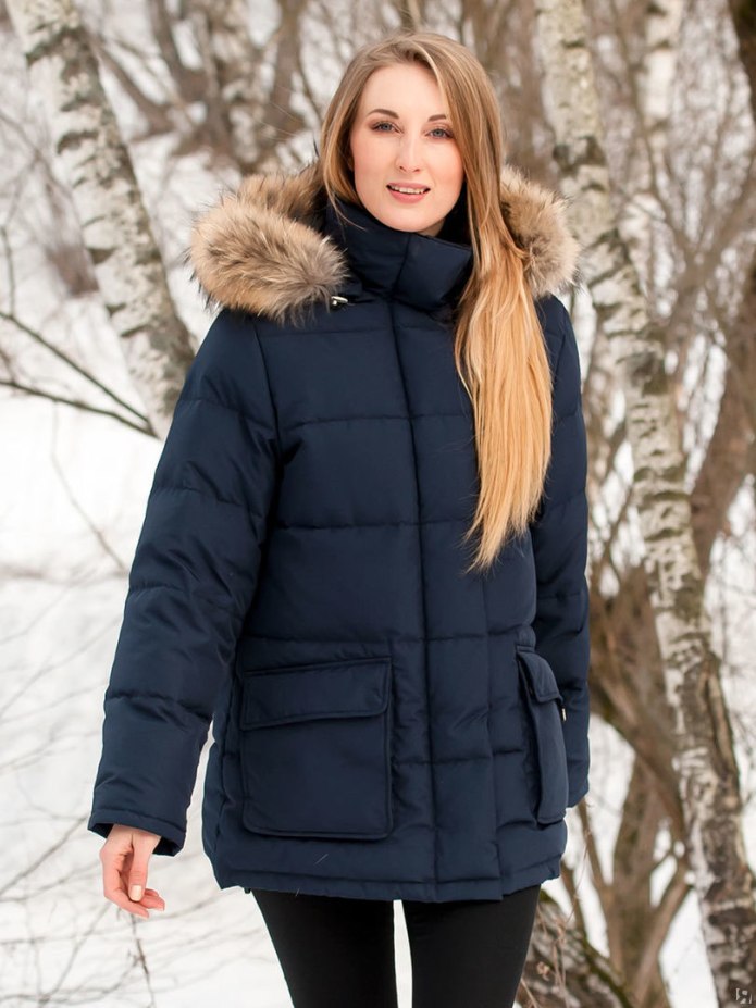 Куртка long Oversized down Coat женский