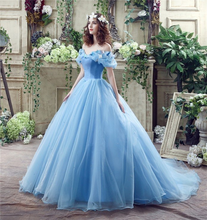 Платья Золушки Quinceanera