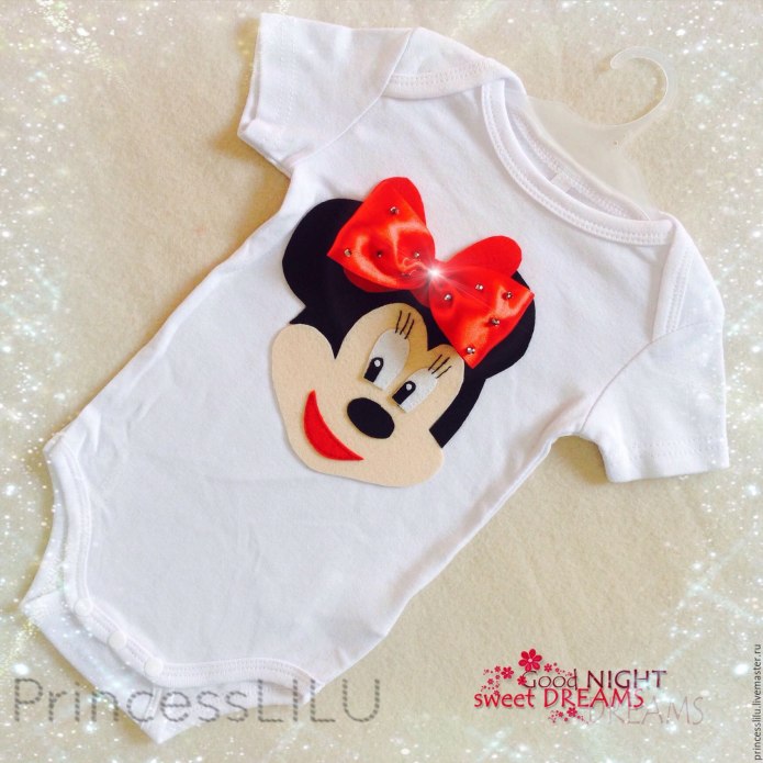 HM боди на новорожденных с Minnie Mouse