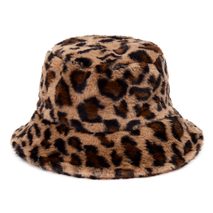 Панама Faux fur Bucket