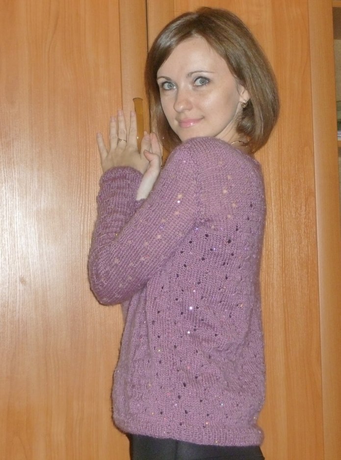 Alize Angora Gold Star пуловер