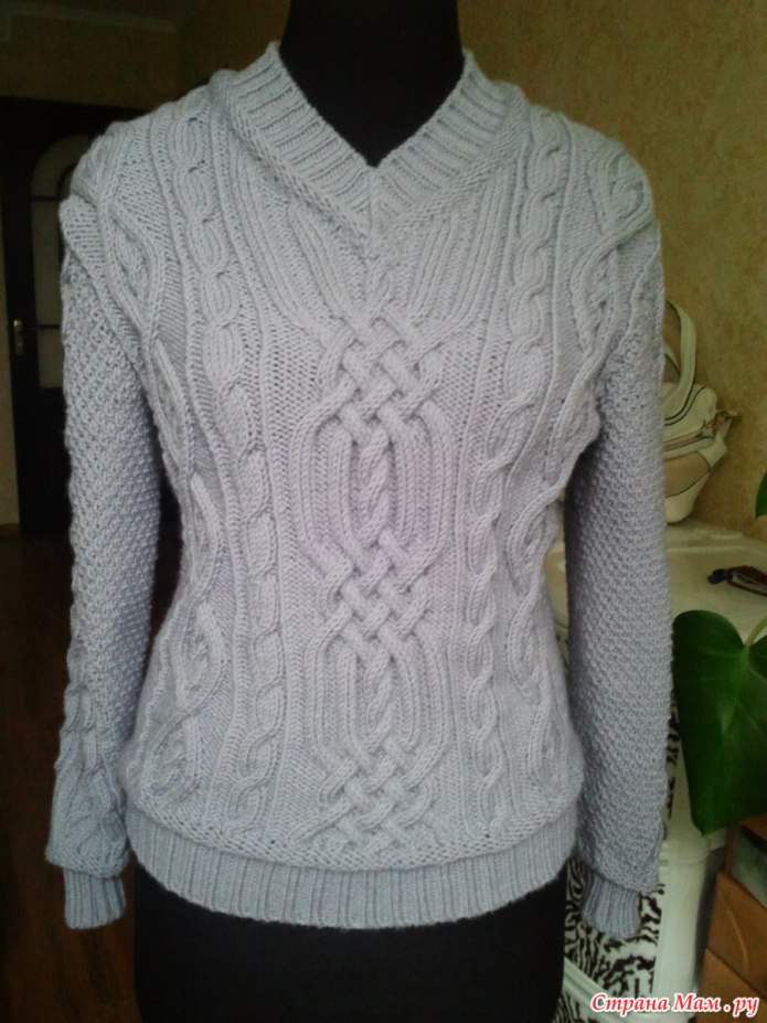 Свитер из Alize Lanagold 800