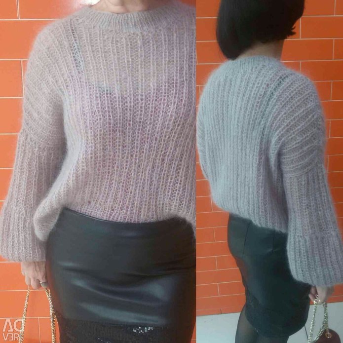 Свитер из Alize Mohair Classic