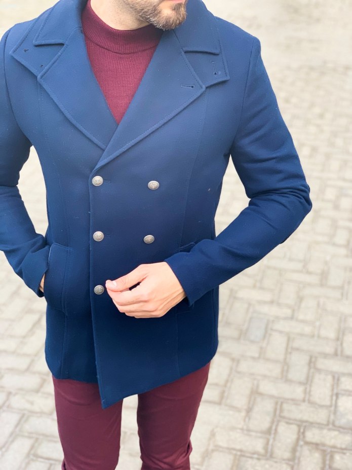 Куртка Pea Coat Navy, Surplus