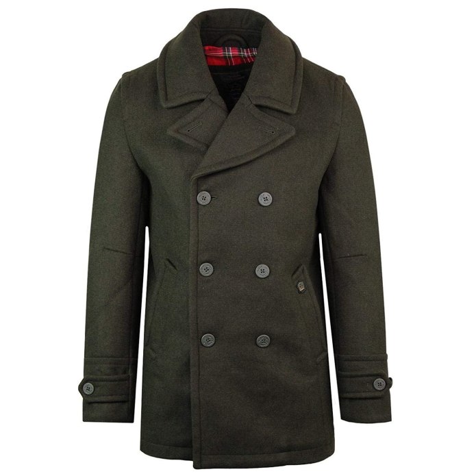 Uniqlo long Peacoat
