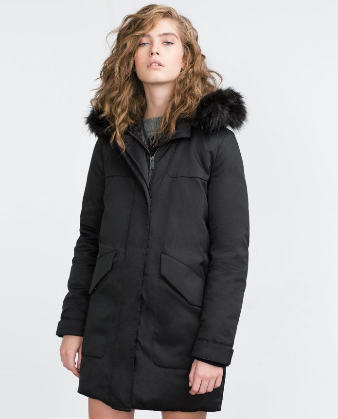 Пуховик Zara Trafaluc