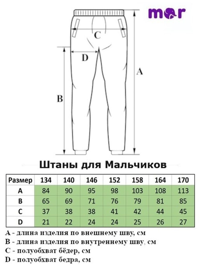 Размер от s до 2xl штаны