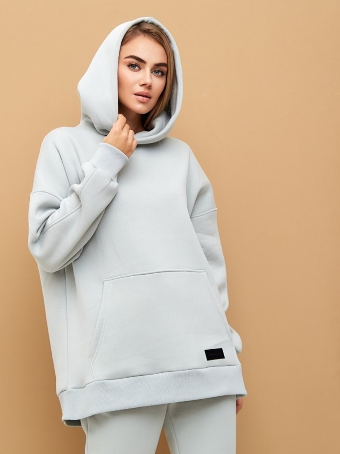 Костюм из футера женский