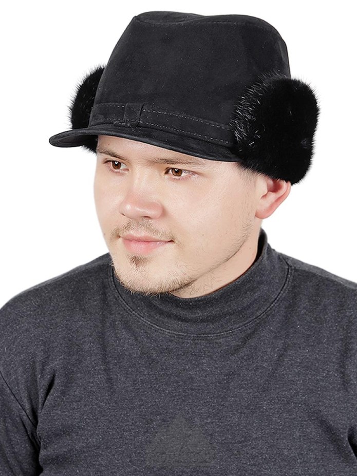 Меховая кепка