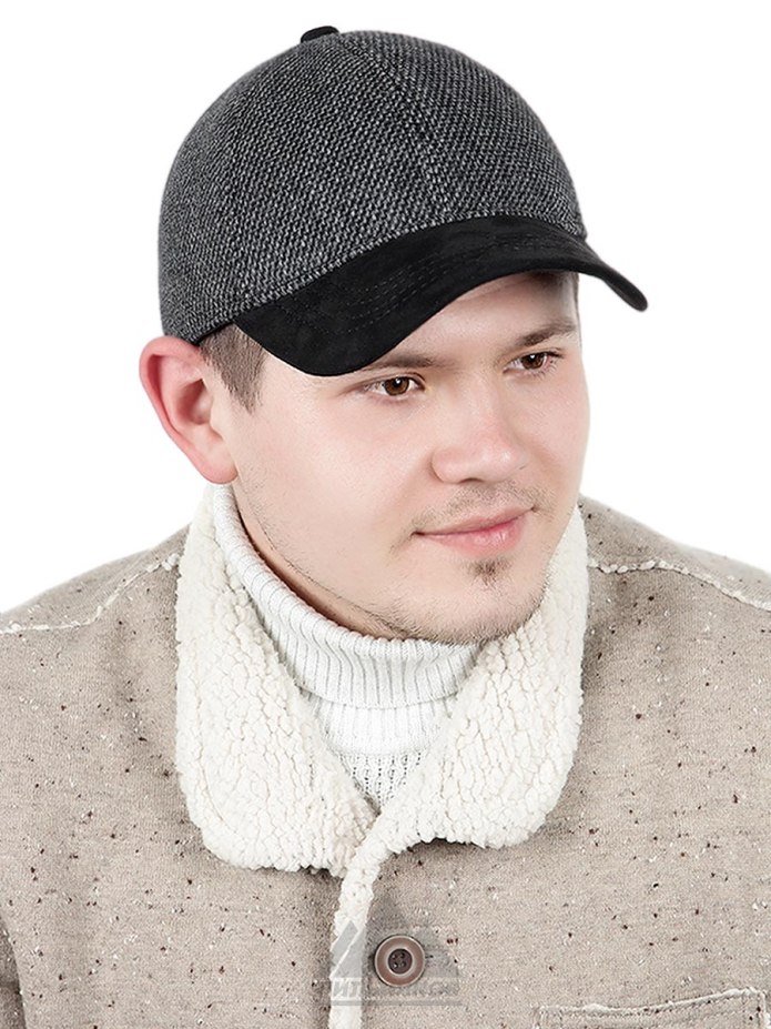 Картуз Алан черный