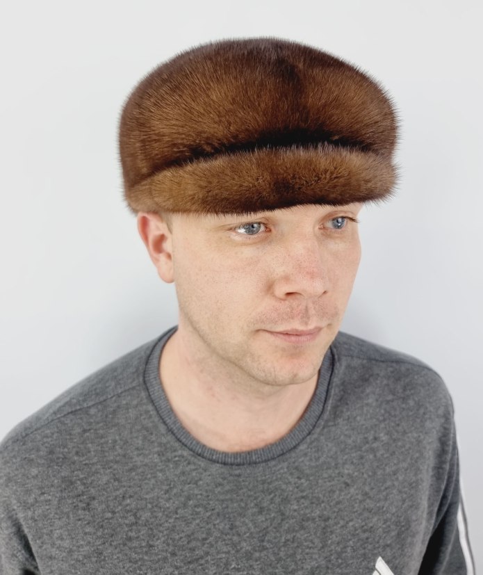 Кепка ушанка Георгий черный