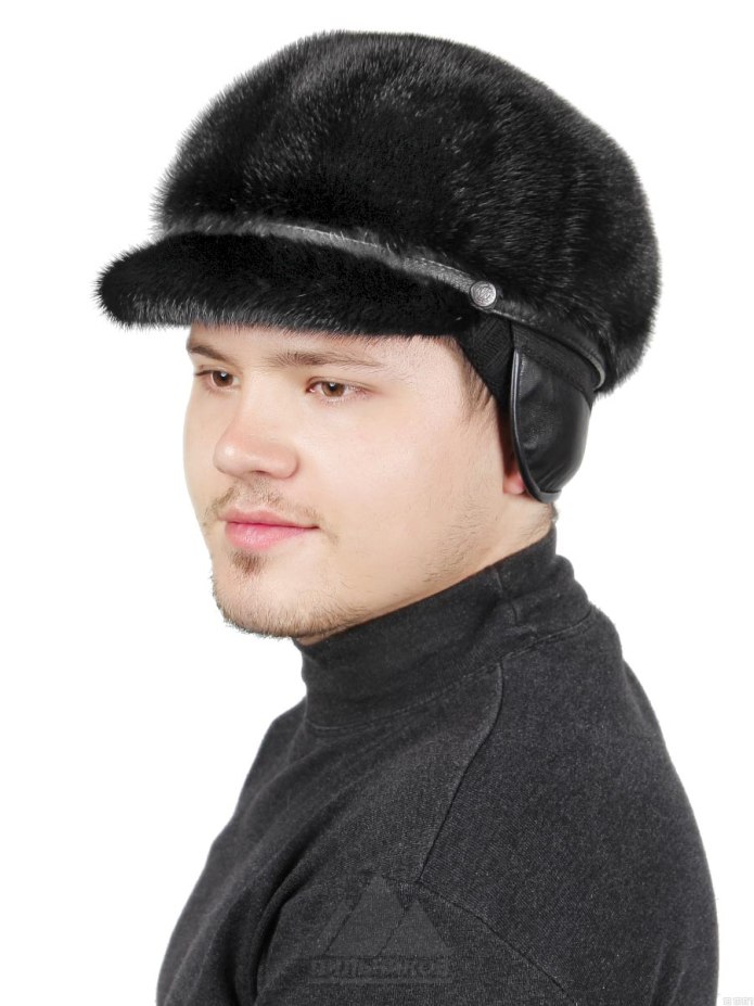 Норка шапка мужская фуражка
