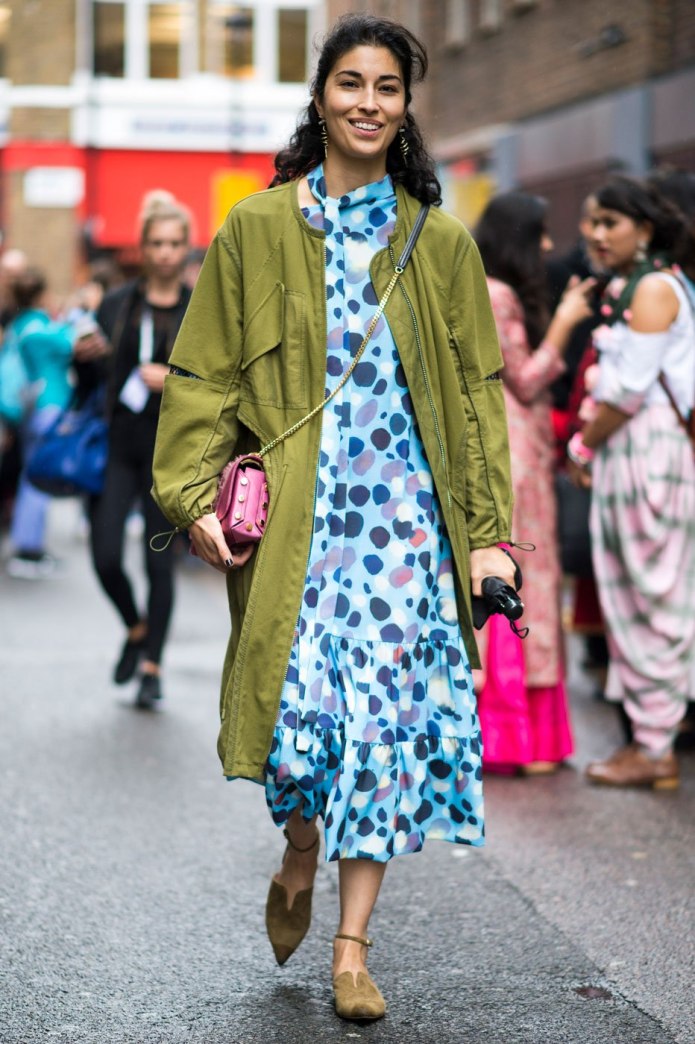 Street Style New York осень 2020