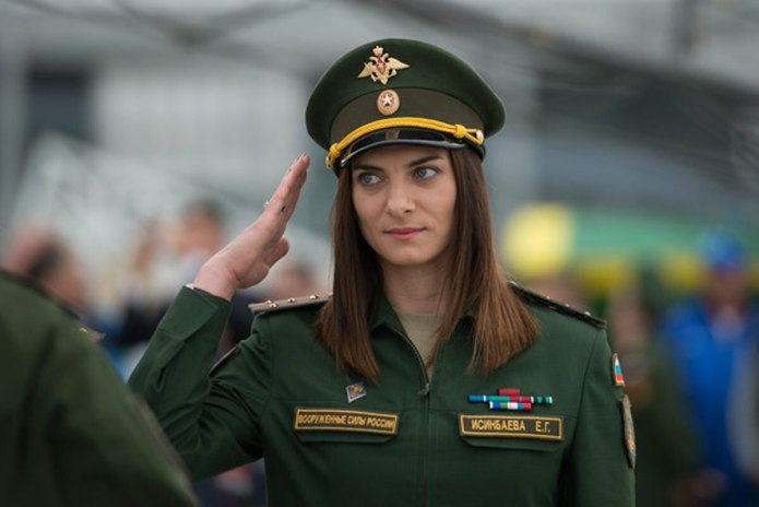 Исинбаева Елена майор вс