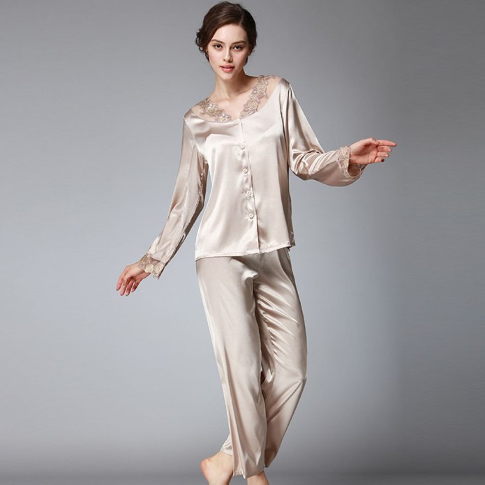 Ladies Womens Pyjamas PJ Set long Sleeve Top Nightwear loungewear Pajamas Home