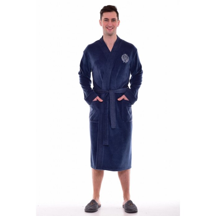 Халат вафельный Jacquard line