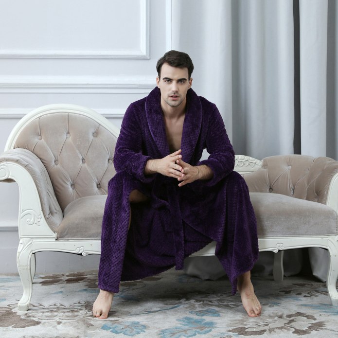 Soft Cotton Soho Sport халат мужской белый (XL)