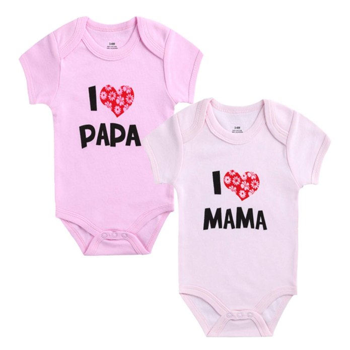 Боди для новорожденных mam and dad