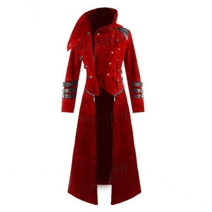Красное мужское пальто Zara