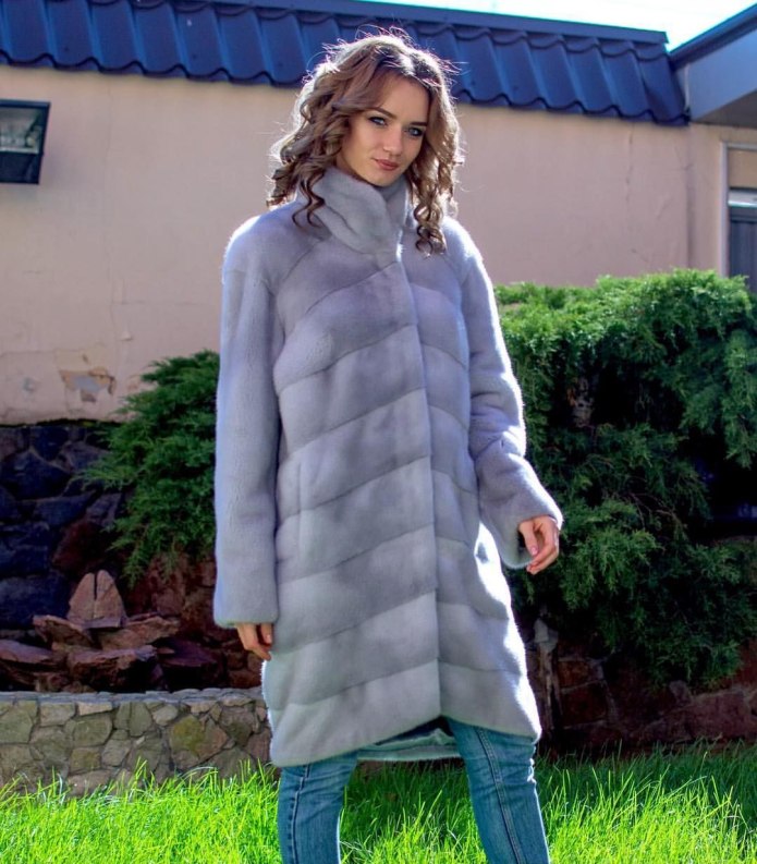Шубы из норки Flaumfeder Снежная Королева