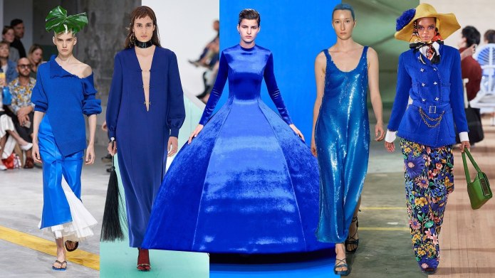 Синий цвет Pantone 2020