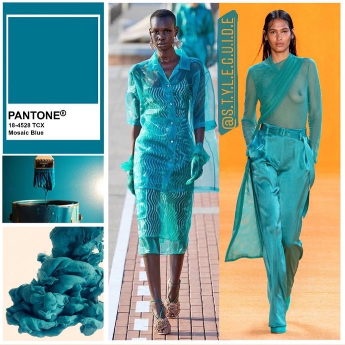 Pantone Весна лето 2021