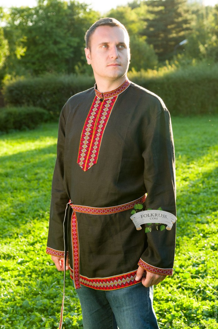 Славянский костюм мужской