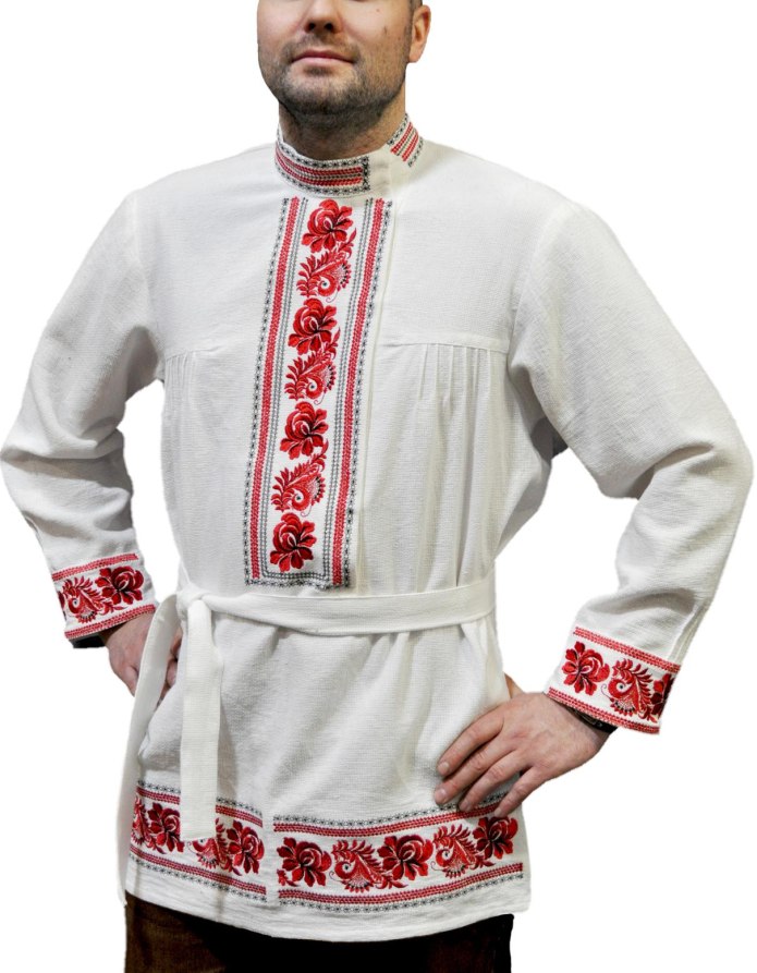 Рубаха косоворотка Боярская
