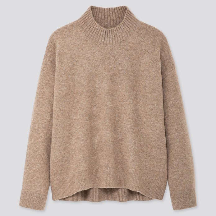 Свитер Turtleneck seamless Merino Purple