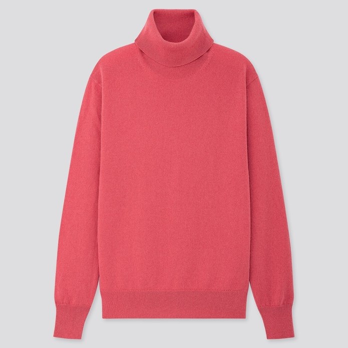 Uniqlo водолазка в рубчик