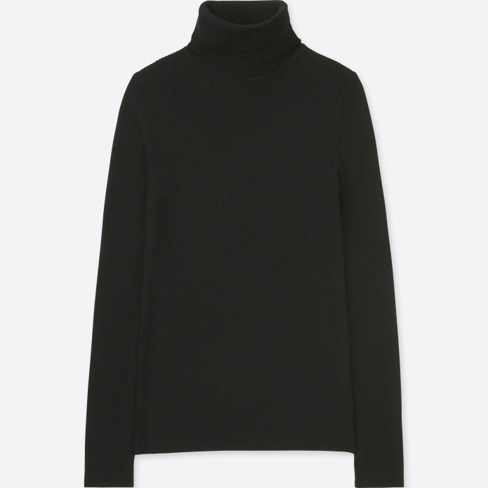 Кашемировая водолазка Uniqlo