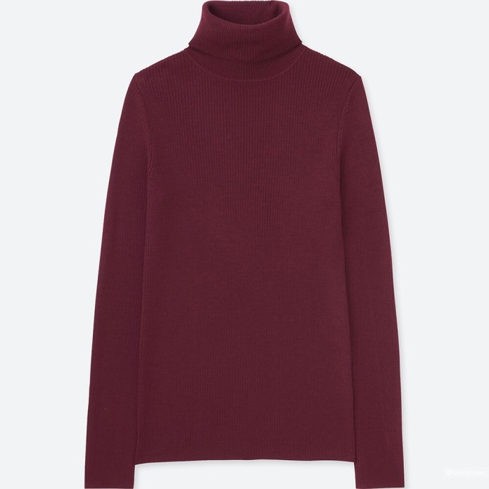 Uniqlo водолазка в рубчик