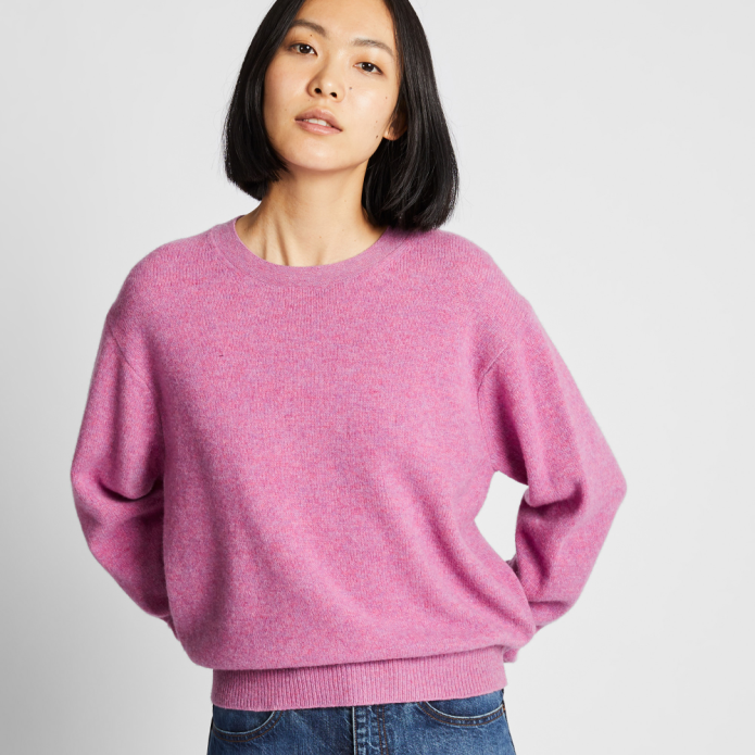 Белый свитер Uniqlo