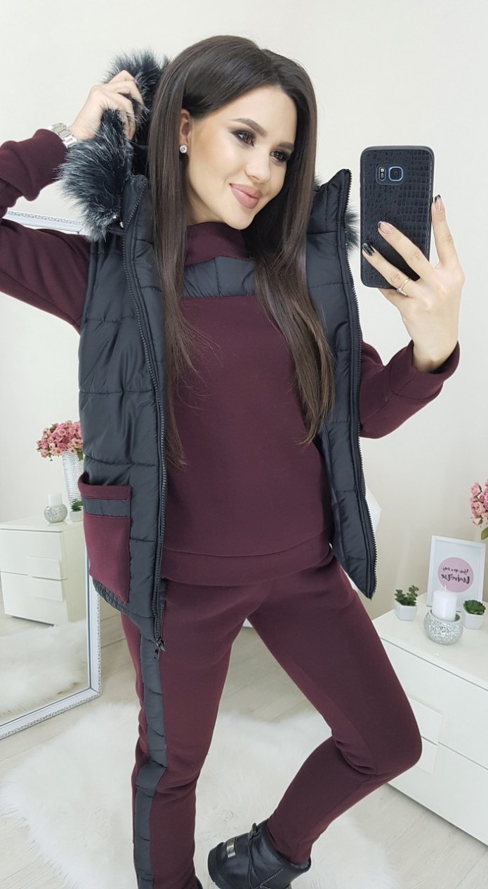 Спортивный костюм 3ка теплый Fashion