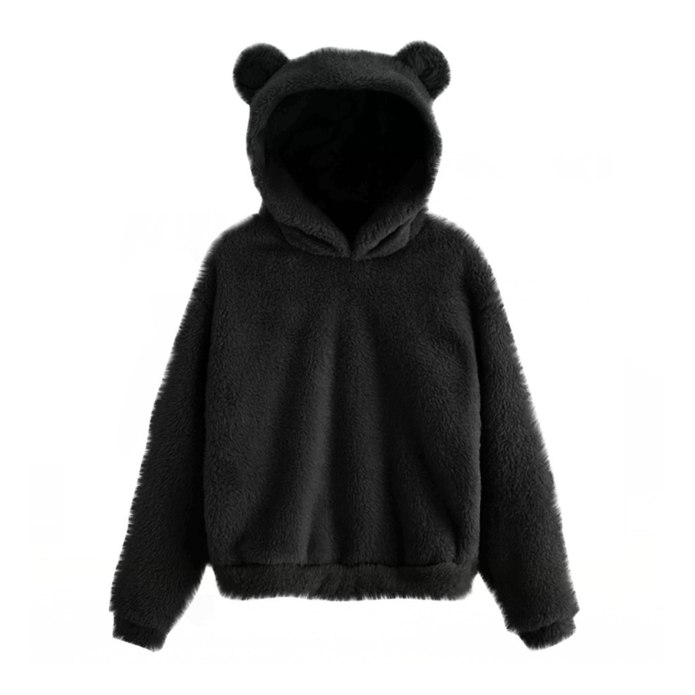 Teddy Hoodie SHEIN