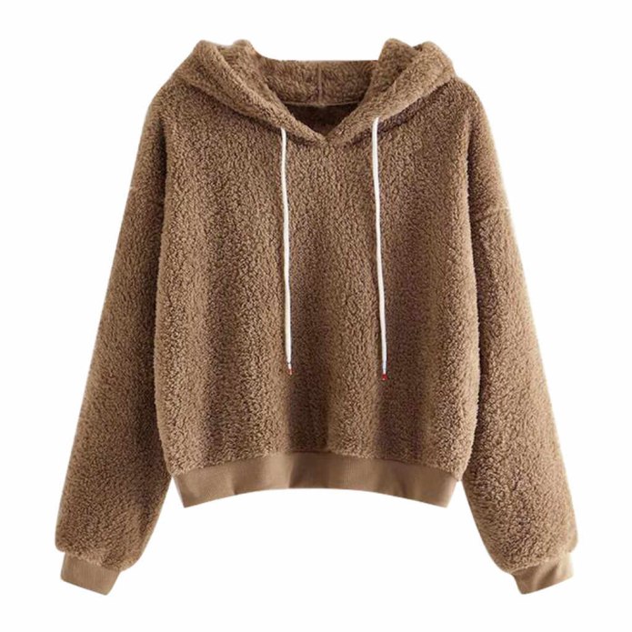 Teddy Hoodie SHEIN