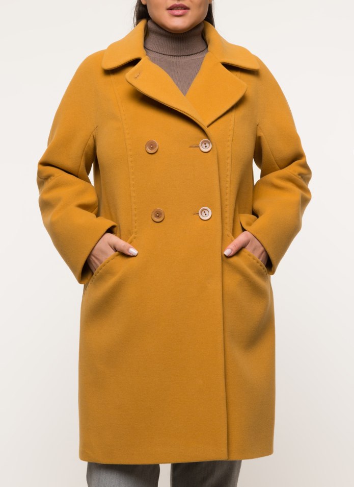 Пальто кокон 2021 Vogue