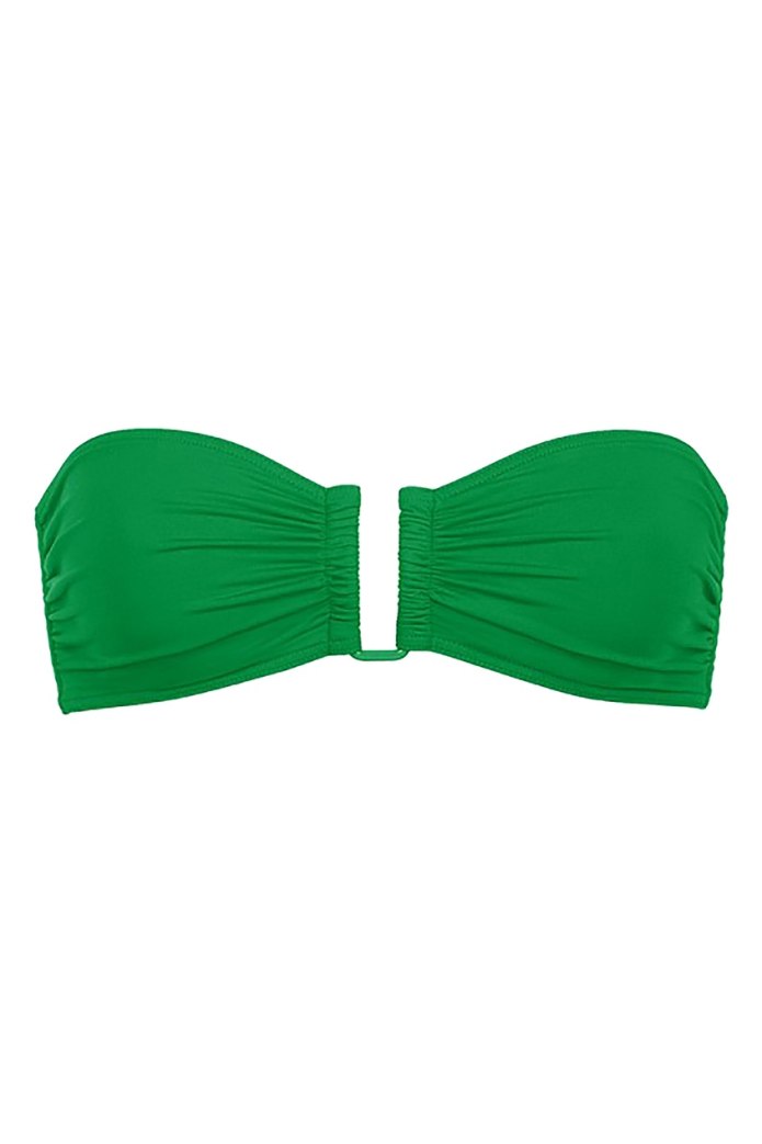 Pull and Bear зеленый топ