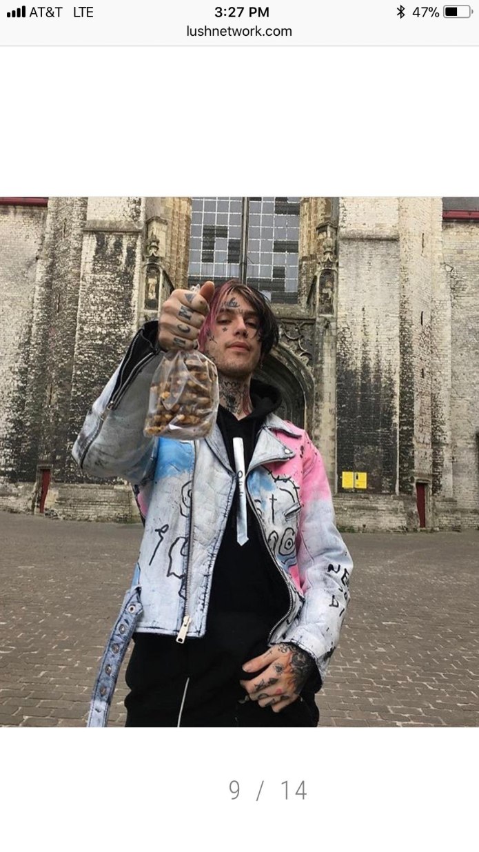 Куртка-джинсовка Lil Peep