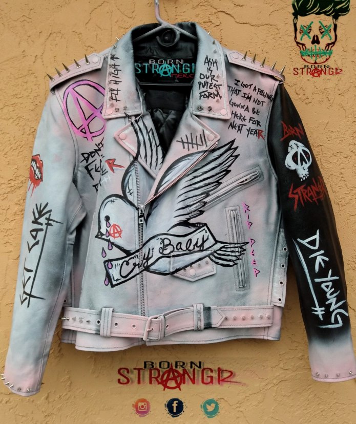Never say die куртка Lil Peep