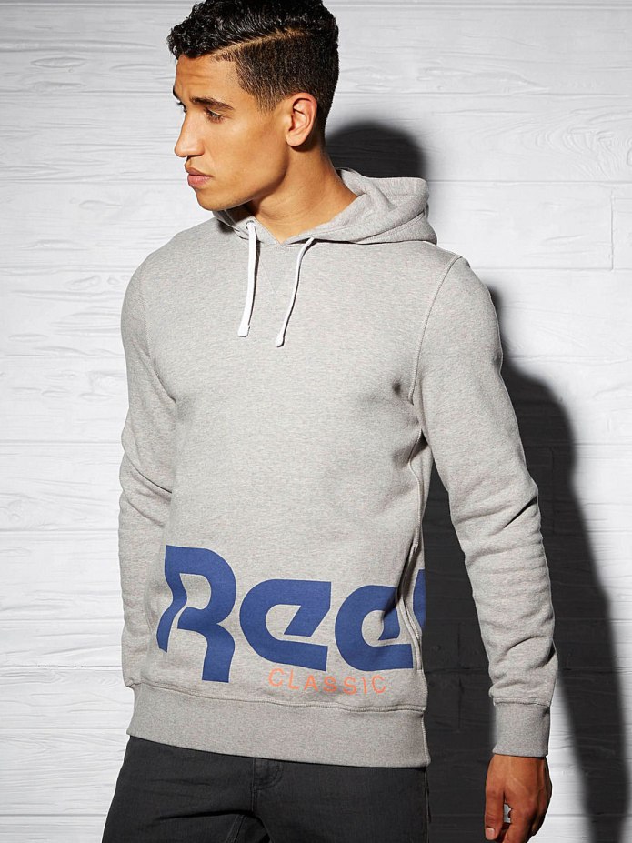 Худи Reebok мужские с капюшоном