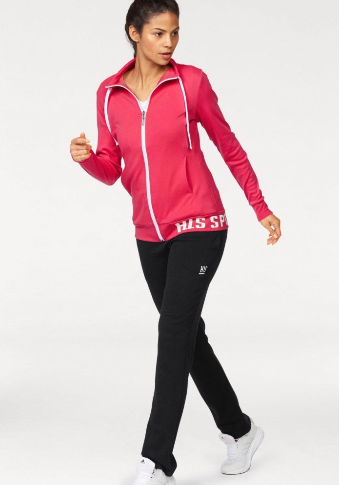 Комбинезон designed for Fitness Black n Rose