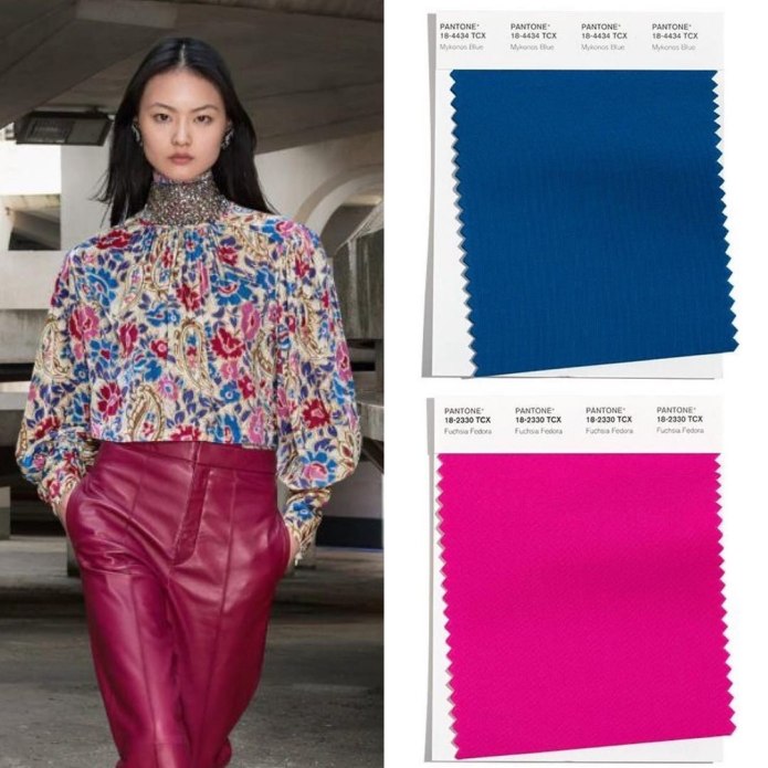 Pantone 2022 палитра зеленых