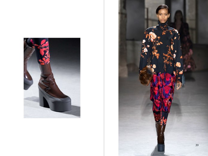 Dries van Noten коллекция осень зима 2021 2022